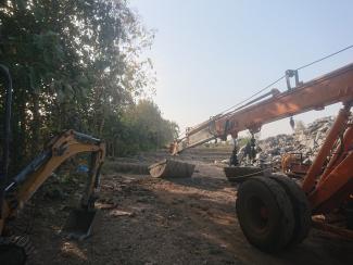 Chantier du puits