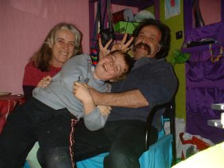 wife, son & me