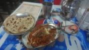 PC : Curry de poulet / 2 rotis
